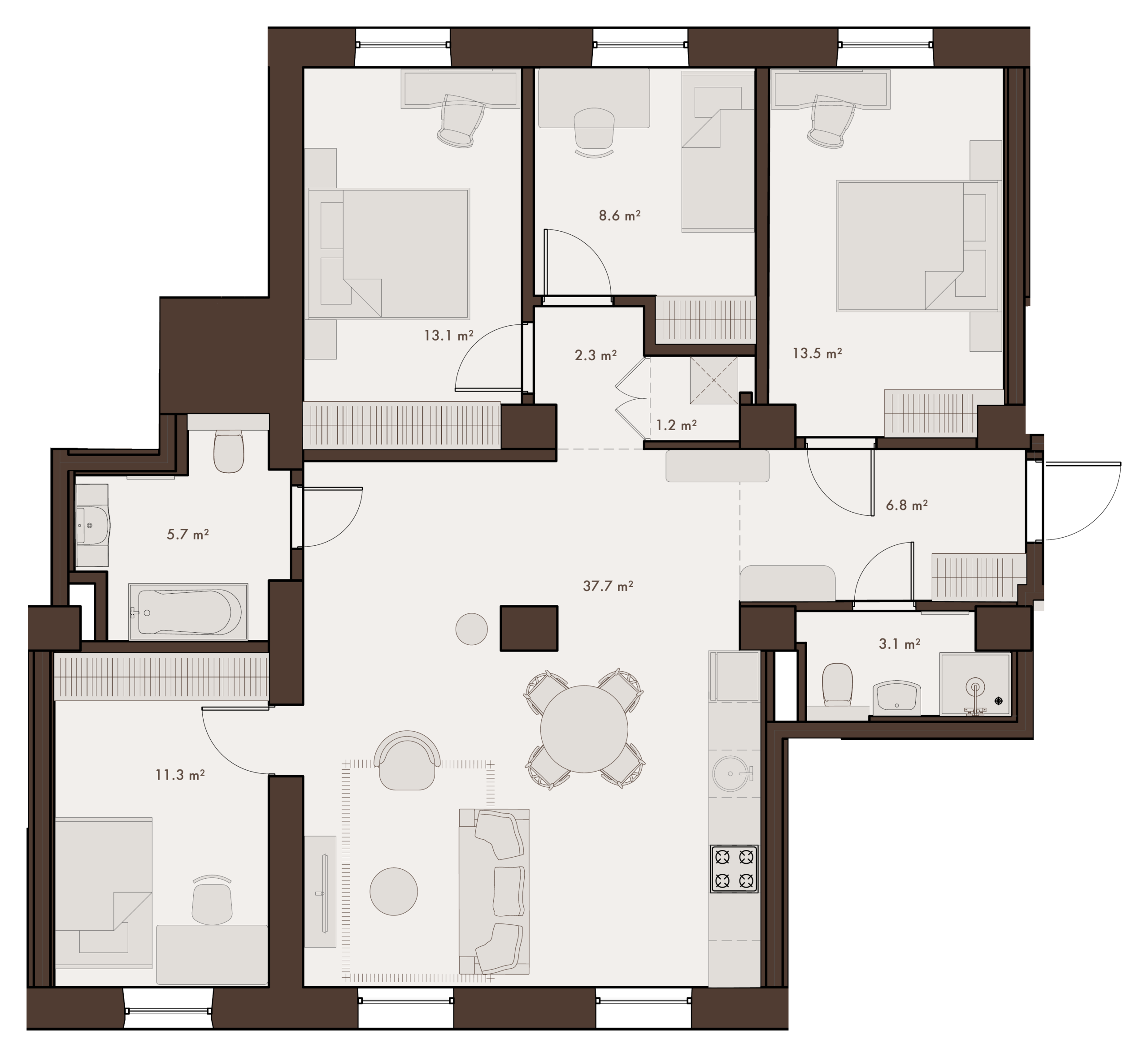 2B-4 plānojums